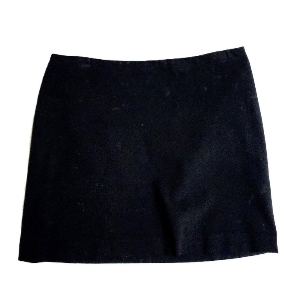Express Stretch Black Knit Low Rise Mini Pencil Skirt Size 7/8